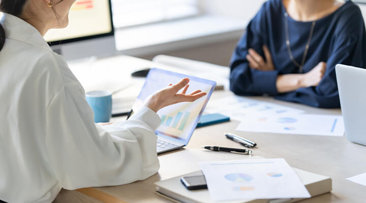 来場者データ活用による情報支援